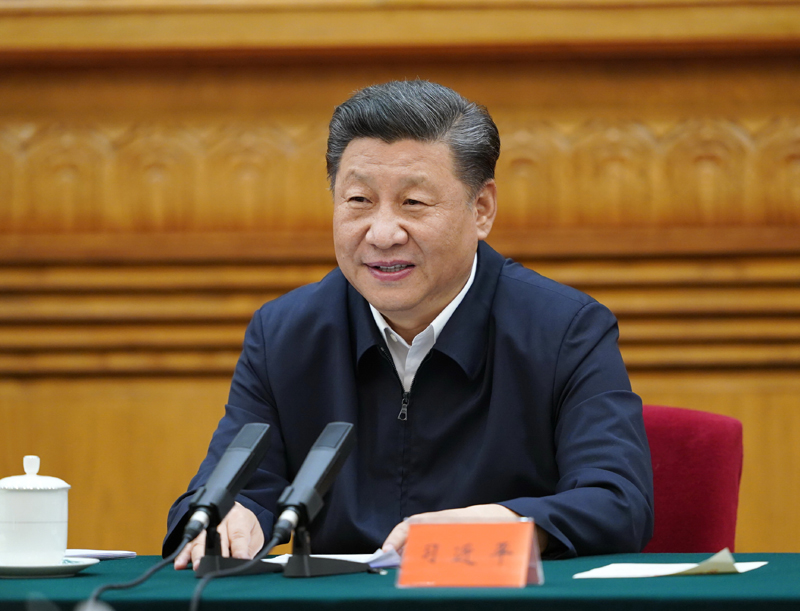 7月21日，中共中央總書記、國家主席、中央軍委主席習(xí)近平在京主持召開企業(yè)家座談會(huì)并發(fā)表重要講話。新華社記者 岳月偉 攝